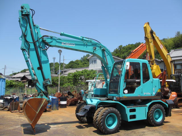 KOBELCO ホイール式油圧ショベル 2006ySK100W-2 | 建設機器販売