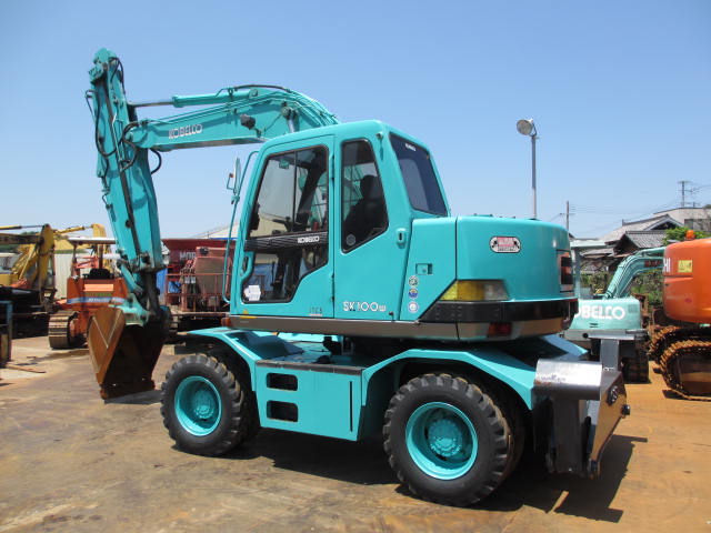 KOBELCO ホイール式油圧ショベル 2006ySK100W-2 | 建設機器販売