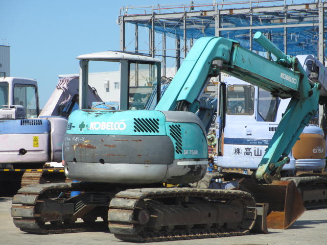 KOBELCO クローラー油圧ショベル 1997y SK75UR-2 | 建設機器販売
