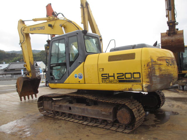 住友建機 クローラー油圧ショベル 2008ySH200-5 | 建設機器販売