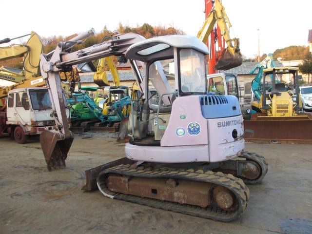 SUMITOMO ミニショベル 1998ySH55U-2 | 建設機器販売