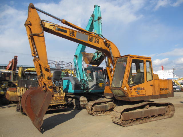 コベルコ　シャベルカー　　KOBELCO コベルコ建機 クローラー油圧ショベル 1980yK904C | 建設機器