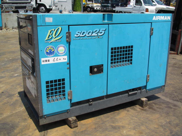 北越工業 発電機 2005ySDG25S | 建設機器販売｜ディーゼル通商株式会社