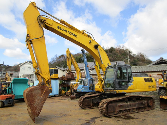 住友建機 油圧ショベル 2007ySH330-3B | 建設機器販売｜ディーゼル通商 