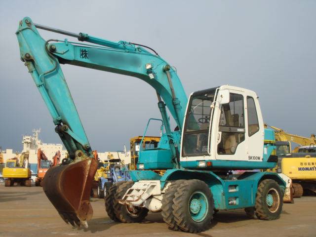 KOBELCO ED160W ホイール式ショベル(1/50)カスタム SK135 KOBELCO ED160W ホイール式ショベル(1/50)カスタム SK135 KOBELCO